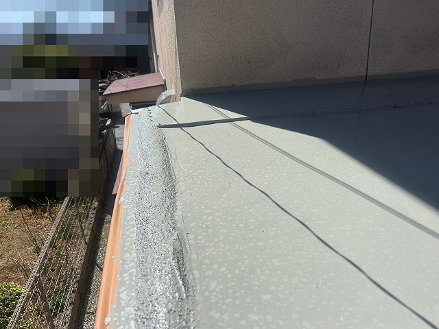 甲府市　ウレタン防水工事